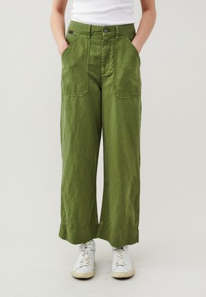 ZOE - Stoffhose - green trails