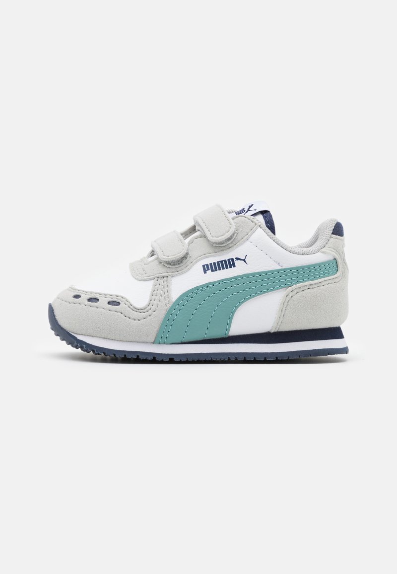 Puma - CABANA RACER SL 20 UNISEX - Sneaker low - white/mineral blue, Vergrößern