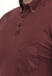Solid SDPAT - Poloshirt - wine red