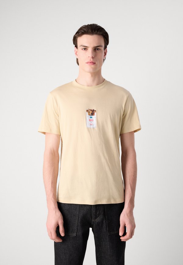 DILESSES - Print T-shirt - open beige3