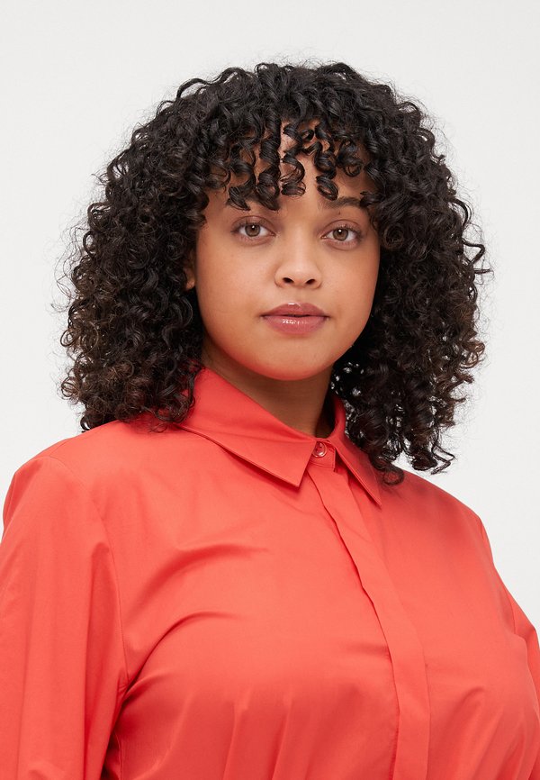 FINANZA - Shirt dress - coral2