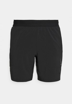 SHORT - Sports shorts - black/gray