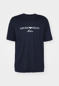 Marškinėliai su spaudiniu - navy