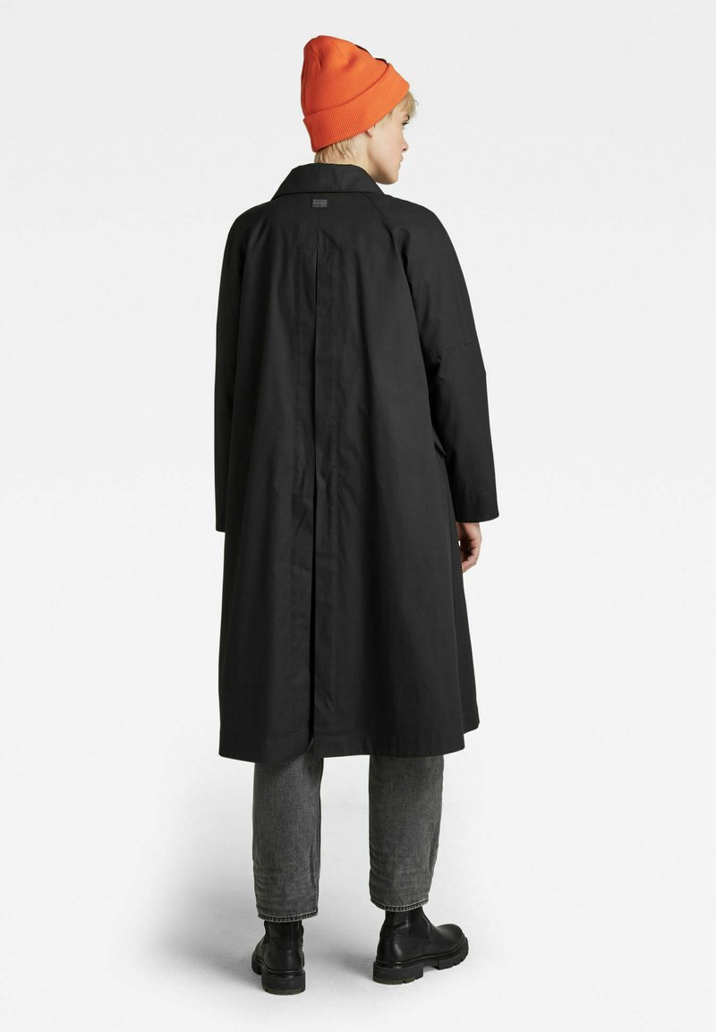 Damen Parkas | G-Star RIDER TRENCH Kurzmantel dk black/schwarz - EU01526 Damen Parkas | G-Star RIDER TRENCH Kurzmantel dk black/schwarz - EU01526