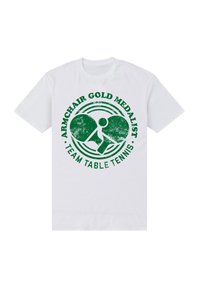 Henry Tiger TEAM TABLE TENNIS - Camiseta estampada - white