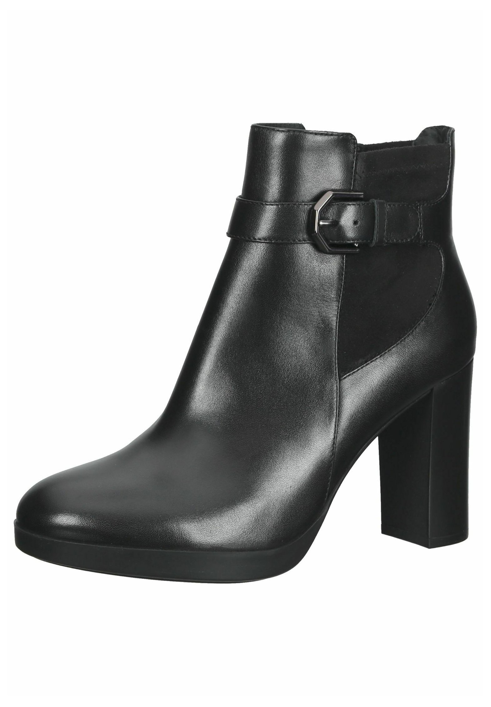 Geox Stivaletti con tacco - schwarz c/nero - Zalando.it