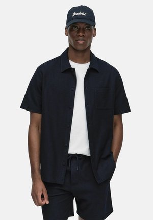 ARCHER  SHORT SLEEVED - Shirt - navy