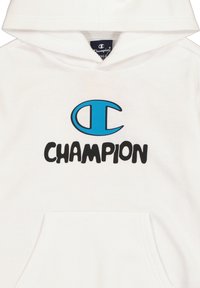 Champion PLAY WITH GRAPHICS - Felpa con cappuccio - white