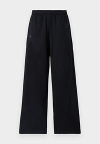 MIDWEIGHT STRAIGHT LEG TRACK PANTS UNISEX - Träningsbyxor - black