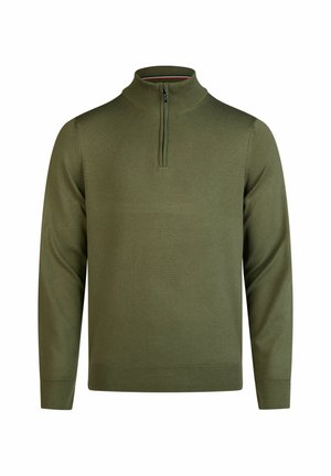 TROYER - Strickpullover - dunkelgrün