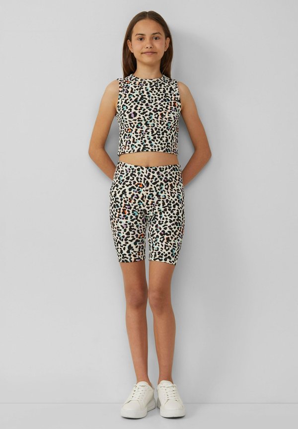 MIT ELASTIKBUND - Leggings - Hosen - beige