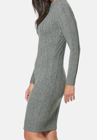 MADELEINE Robe fourreau - mottled grey