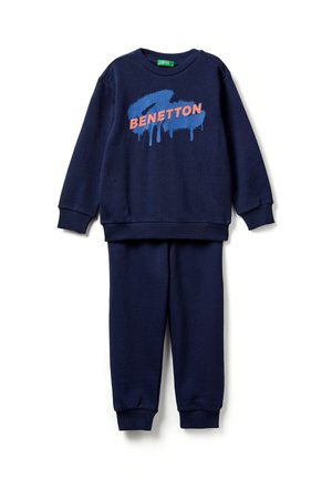 WITH LOGO - Tracksuit - blue