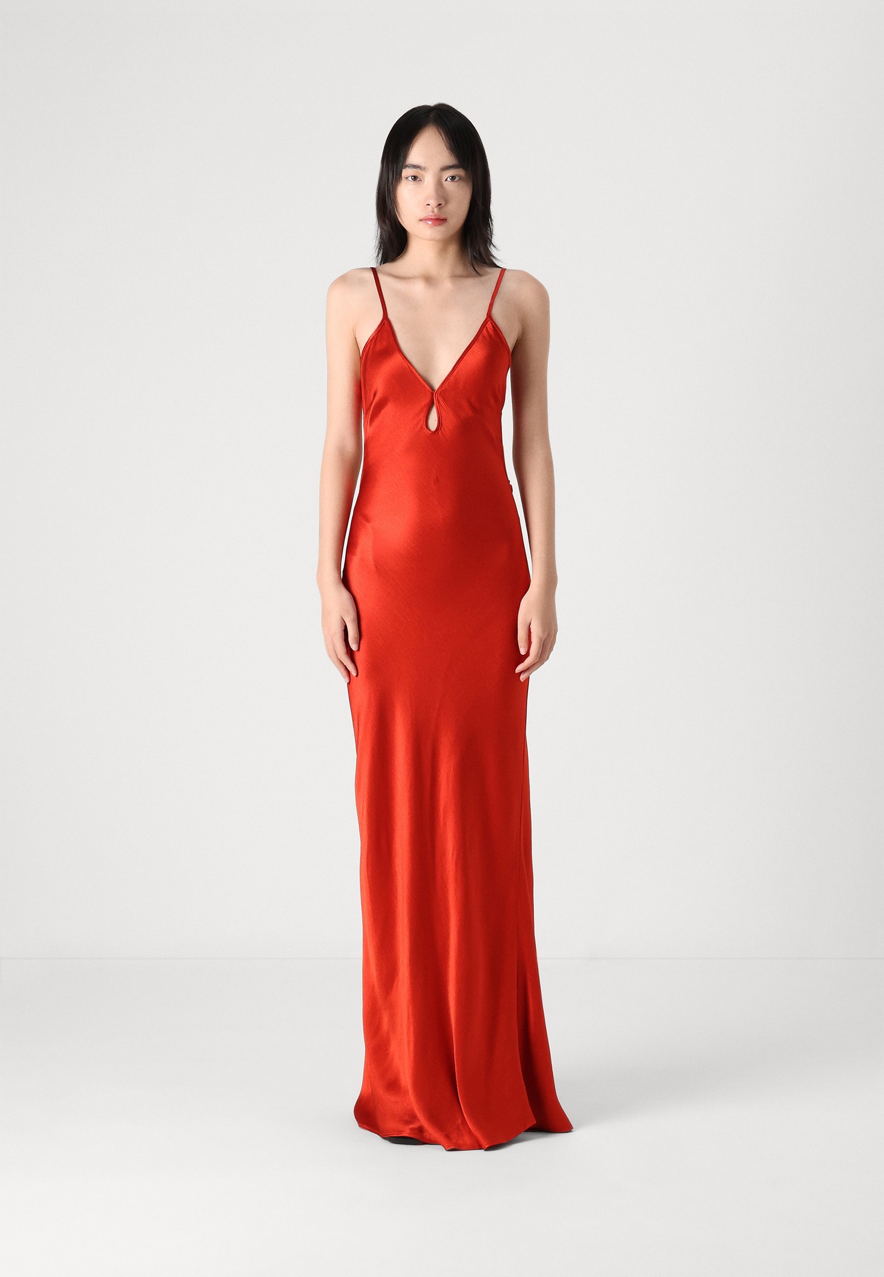 knee length dresses for ladies Rent Bec + Bridge Peach Maddison Midi Dress