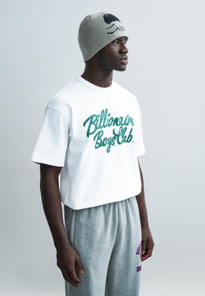SCRIPT OVERSIZED TEE - Μπλουζάκι με στάμπα - white
