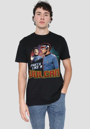 STAR TREK PARTY LIKE A VULCAN - Print T-shirt - black