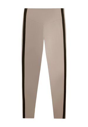 OYSHO, COMFORTLUX HIGH-RISE 65CM ANKLE-LENGTH LEGGINGS - Legging (type pantalon) - light stone