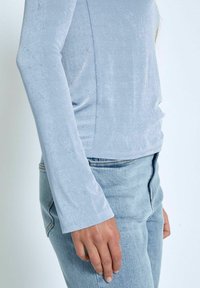 Desires BOB BOATNECK - Tops ar garām piedurknēm - lavender lustre blue