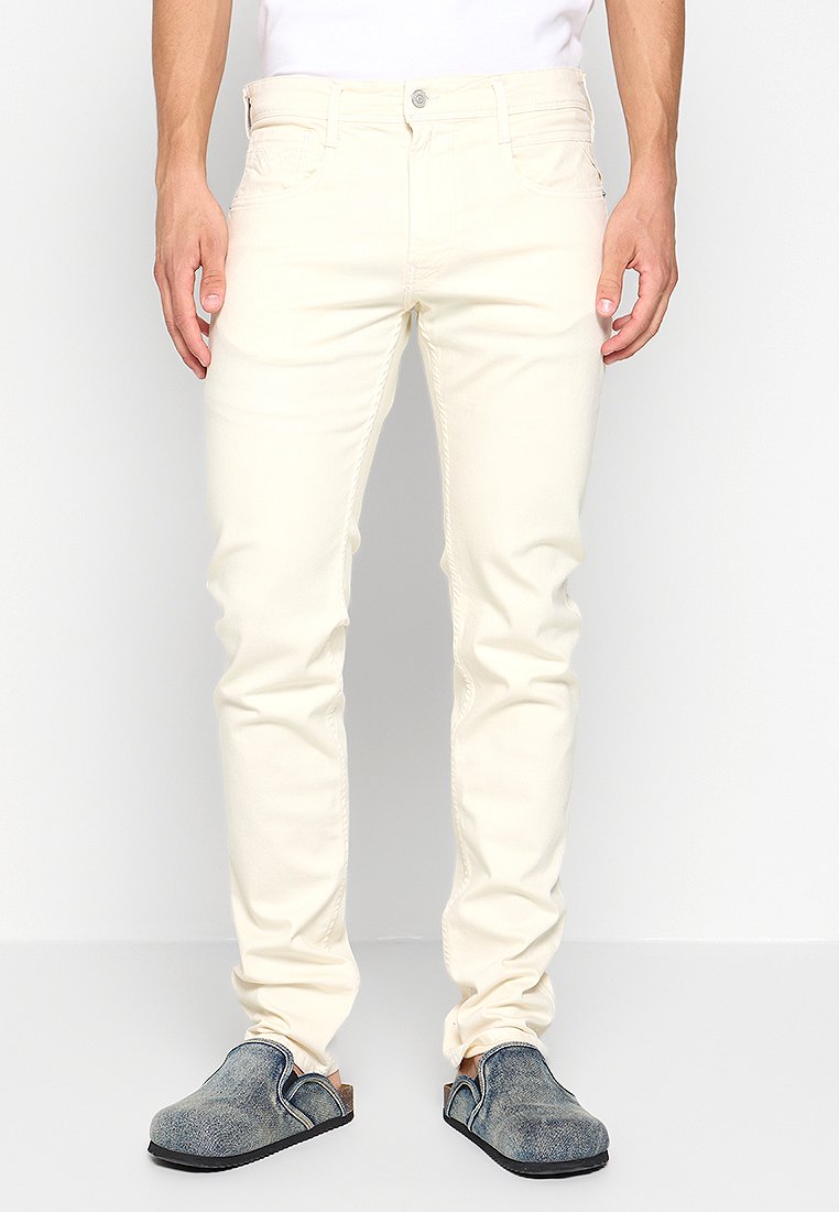 Replay Slim fit jeans crème
