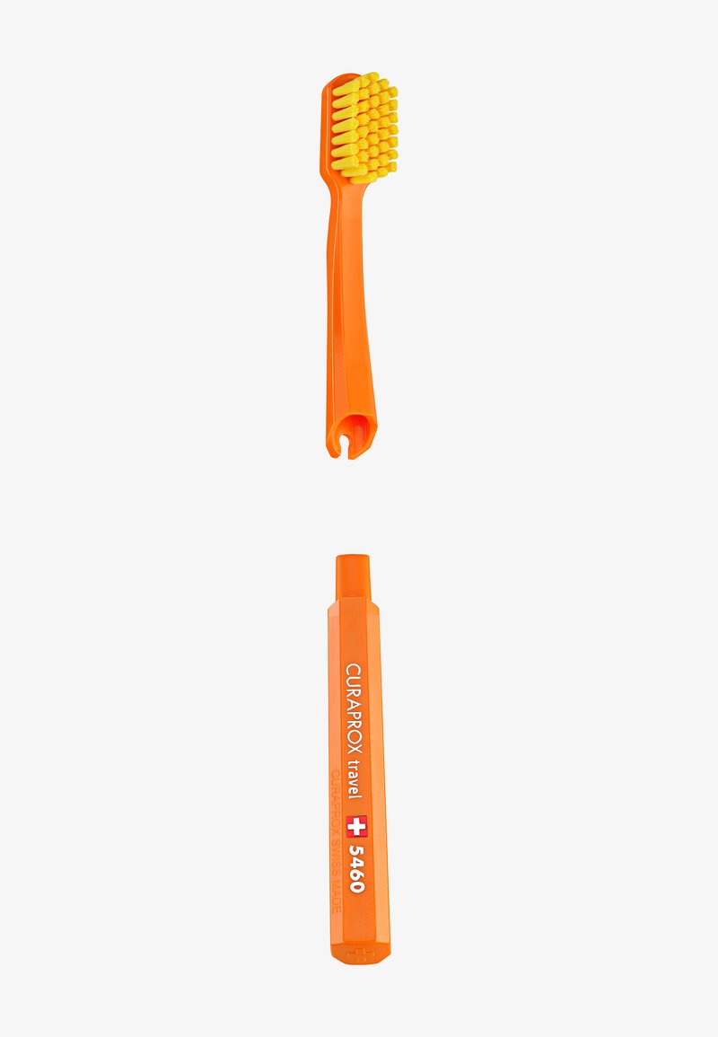 Curaprox - CS 5460 REFILL FOR TRAVEL SET - Hulpmiddel voor tandverzorging - orange, Vergroten