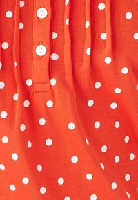 Damart COL TUNISIEN - Camiseta estampada - orange imp. pois