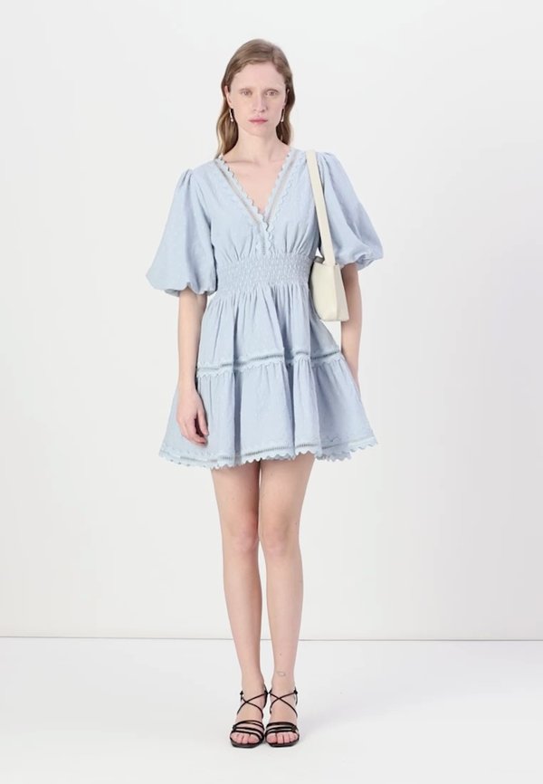 ELVIRA V NECK MINI DRESS - Day dress3