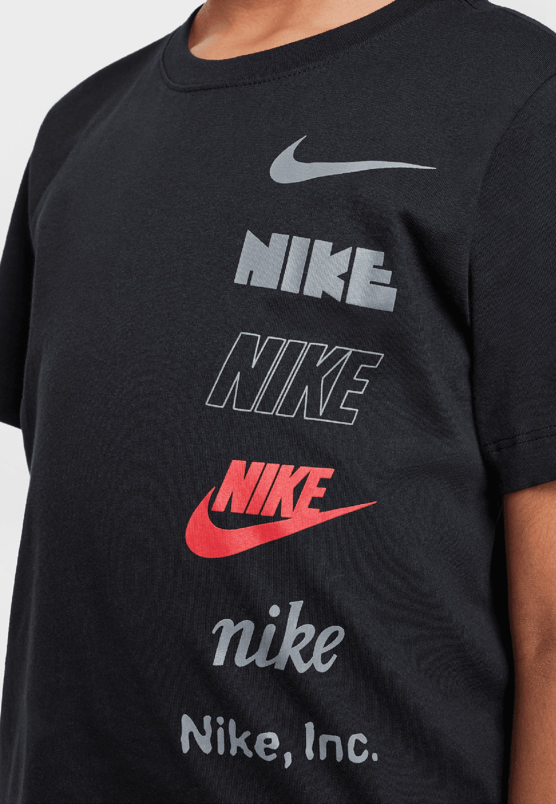 nike shirt with logo all over