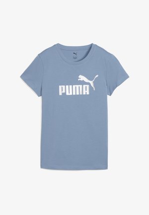 LOGO  - Majica kratkih rukava s printom - cool blue metallic silver