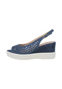 Melluso Sandali con plateau - blu