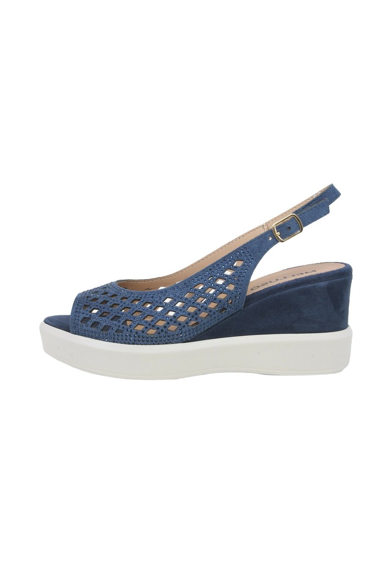 Melluso Sandali con plateau - blu