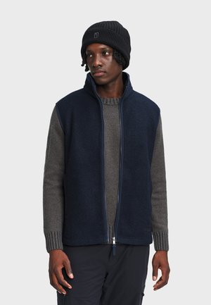 Flísová bunda - navy blue