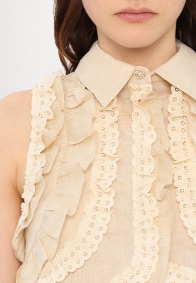 sandro CHEMISE - Nööpidega pluus - beige