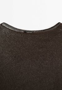 Massimo Dutti FLOWING - Cape - dark brown