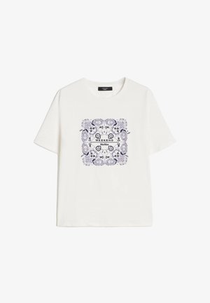 Weekend Max Mara, WKDWEST - T-shirt con stampa - off-white