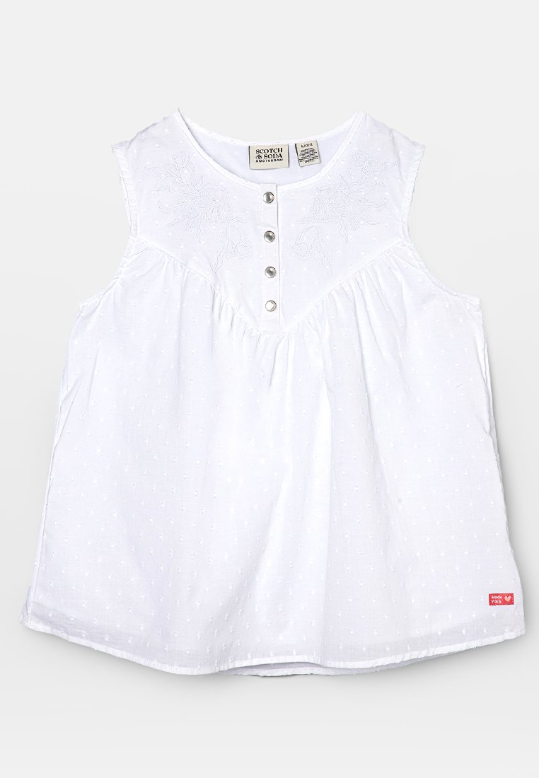 Scotch & Soda Blouse wit Scotch & Soda Blouse wit