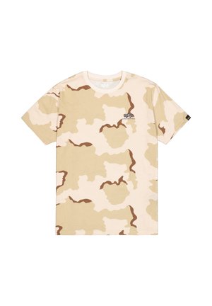 Alpha Industries, BACKPRINT T CAMO - T-Shirt print - desert camo
