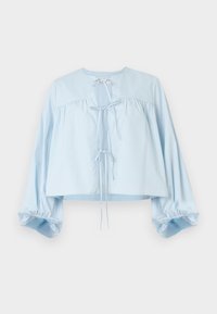 CLAIRE TIE BLOUSE - Μπλούζα - light blue