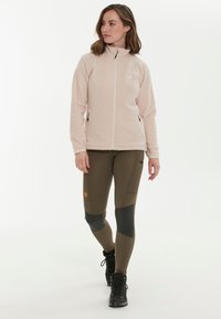 Whistler FLEECEJACKE COCOON - Giacca in pile - oatmeal