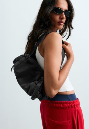 OYSHO, MINI CROSSBODY BAG - Taška cez plece - black