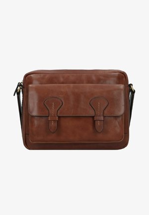 Fossil GREENVILLE MESSENGER UNISEX - Aktetas - braun