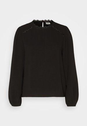 JDY JDYLUCCA O NECK - Blouse - black