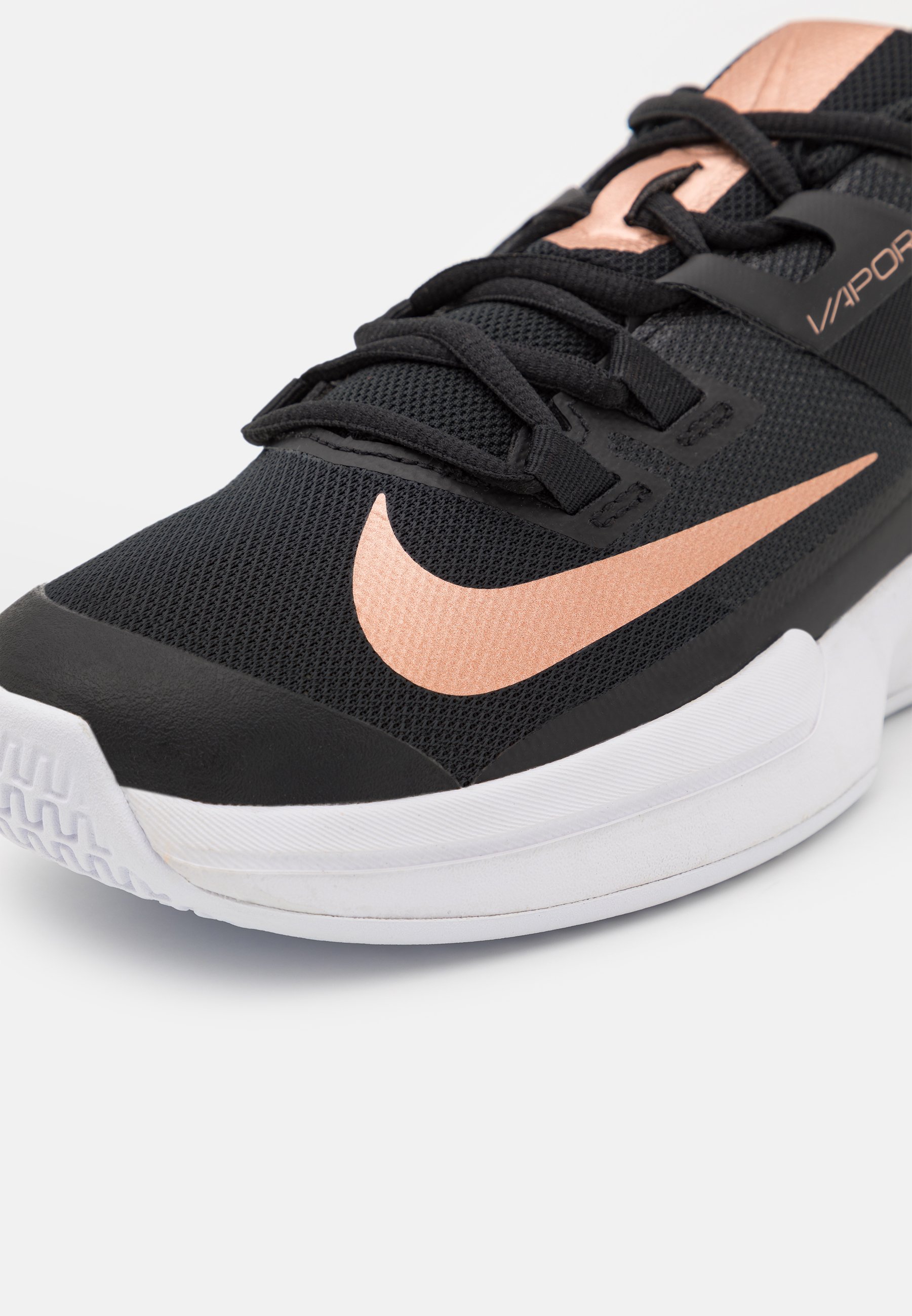 Nike Performance COURT VAPOR LITE - Zapatillas de tenis para todas las  superficies - black/metallic red bronze/white/negro - Zalando.es