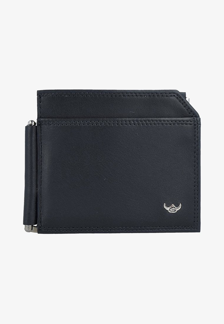 Golden Head Wallet - black