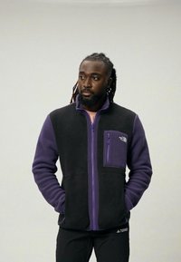 The North Face M YUMIORI FULL ZIP - Fleecejakke - black/eternal purple