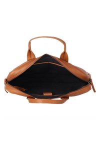 DAVIDOFF ESSENTIALS - Laptop bag - cognac