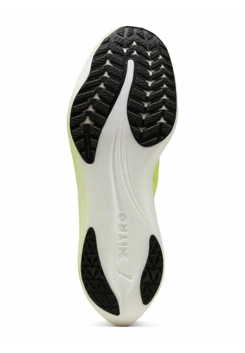 Puma PROPIO NITRO - Road running shoes - yellow alert puma Puma PROPIO NITRO - Road running shoes - yellow alert puma