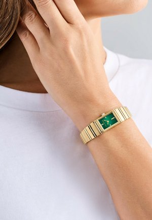 QUARTZ LILEEY - Ura - gold tone and green