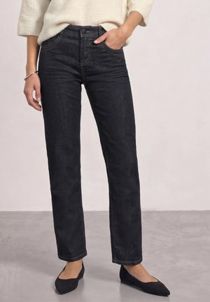 Street One, MID WAIST STRAIGHT-LEG JEANS IN A CASUAL FIT - Jean droit - rinse washed