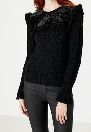 Pullover - black