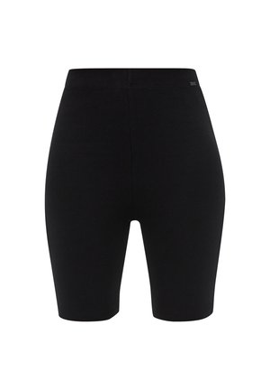 QS SUPER SKINNY MIT STRUKTUR - Shorts - schwarz